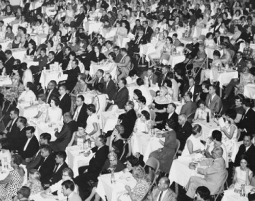 High angle view of crowd sitting Poster Print - Item # VARSAL2558423