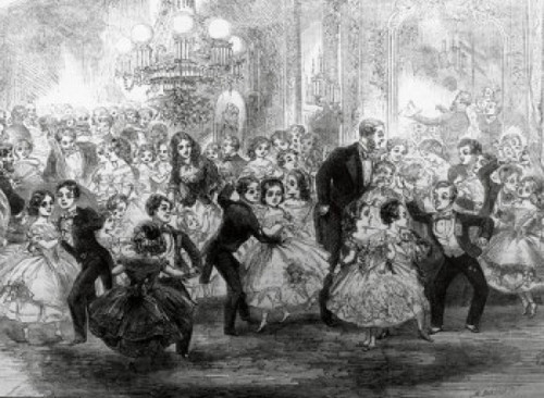 Christmas Party  1859  Artist Unknown Poster Print - Item # VARSAL995103343