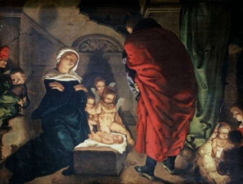 The Nativity   16th C.   Aert Claesz   Musee du Louvre  Paris Poster Print - Item # VARSAL11582250