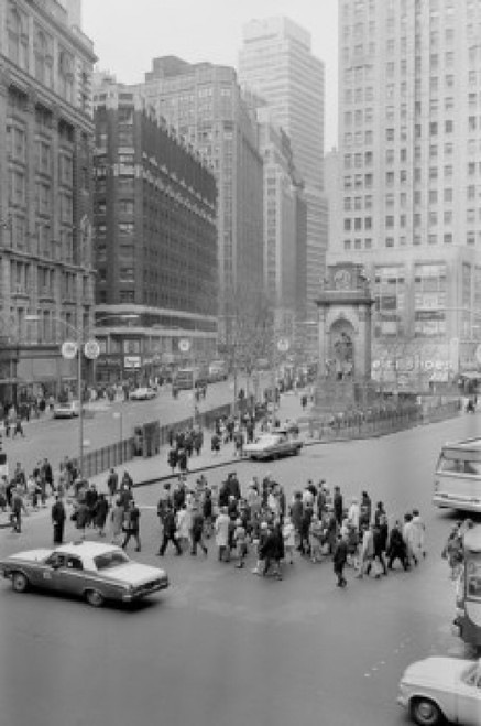 USA  New York City  Herald Square  street scene Poster Print - Item # VARSAL255424437