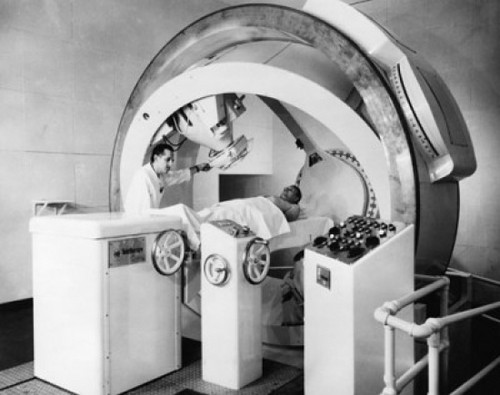 Patient receiving radiation treatment Poster Print - Item # VARSAL25529569