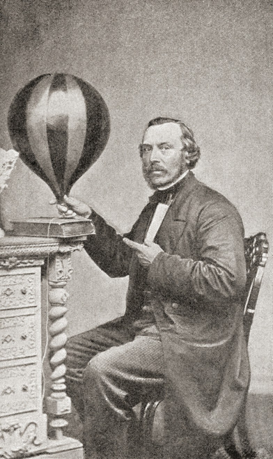 Henry Tracey Coxwell, 1819 -1900. English Aeronaut. From The Strand Magazine, Published 1896 PosterPrint - Item # VARDPI2334212