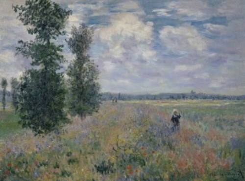 Poppy Fields     Claude Monet   Annenberg Collection  Palm Springs  California Poster Print - Item # VARSAL11581229