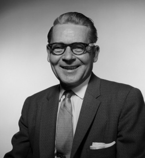 Studio portrait of businessman smiling Poster Print - Item # VARSAL25512305D