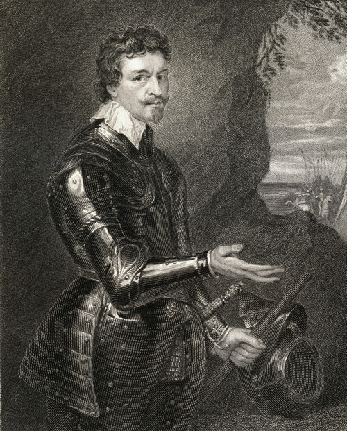 Thomas Wentworth 1St. Earl Of Strafford, 1593-1641. Baron Of Raby, Aka Sir Thomas Wentworth, Baron Of Newmarch And Oversley. English Statesman From The Book _Lodge?S British Portraits? Published London 1823. PosterPrint - Item # VARDPI1858877