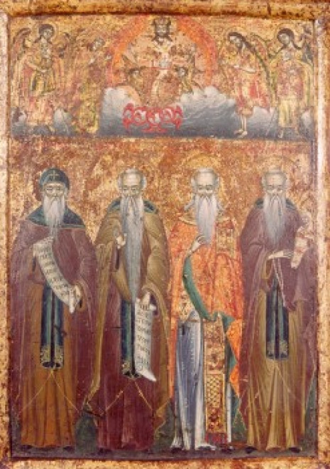 The Saints  16th C.  Icons  Wood Poster Print - Item # VARSAL900104585