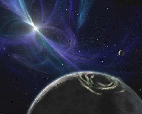 The pulsar planet system Poster Print - Item # VARPSTSTK201263S