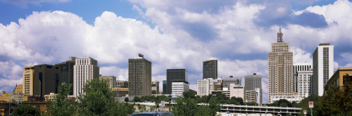 Skyscrapers in a city, St. Paul, Minnesota, USA Poster Print - Item # VARPPI152924