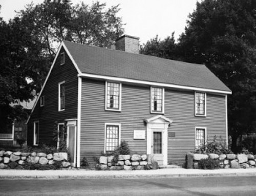 Facade of a house  Birthplace of John Quincy Adams  Adams National Historic Park  Quincy  Massachusetts  USA Poster Print - Item # VARSAL25544889