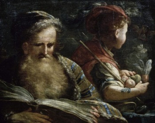 Allegory of Age   Abraham Bloemaert  Private Collection Poster Print - Item # VARSAL11582245