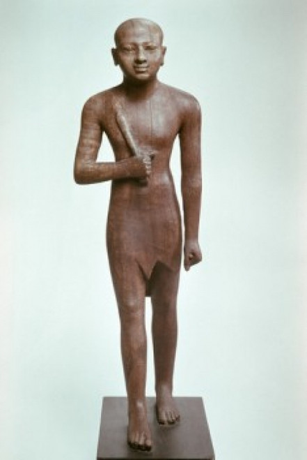 Statuette of an Officer  Egyptian Art  Staatlich Museum  Berlin  Germany Poster Print - Item # VARSAL900701