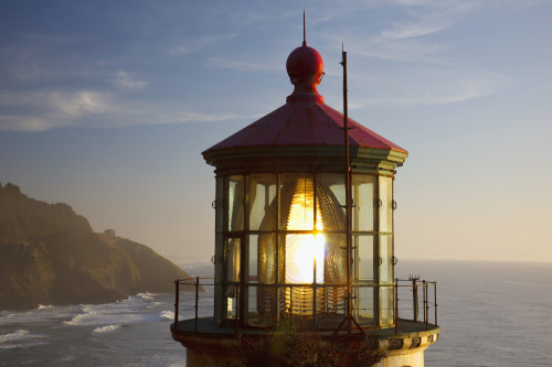 Heceta Head Lighthouse Along The Oregon Coast; Florence, Oregon, United States Of America PosterPrint - Item # VARDPI1900674