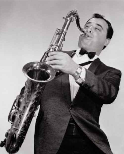 Close-up of a musician playing the saxophone Poster Print - Item # VARSAL2553366