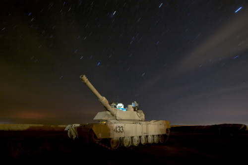 Baqubah, Iraq - M1 Abrams tank at Camp Warhorse Poster Print - Item # VARPSTTMO100114M