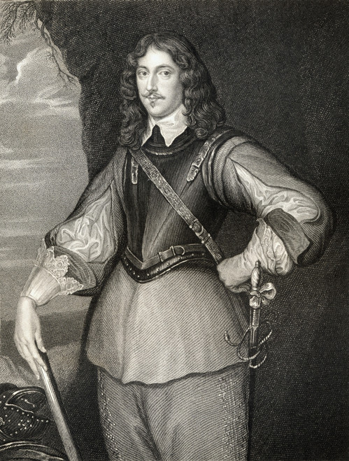 Montagu Bertie, 2Nd Earl Of Lindsey, 1608-166. English Royalist Soldier. From The Book _Lodge?S British Portraits? Published London 1823. PosterPrint - Item # VARDPI1858787