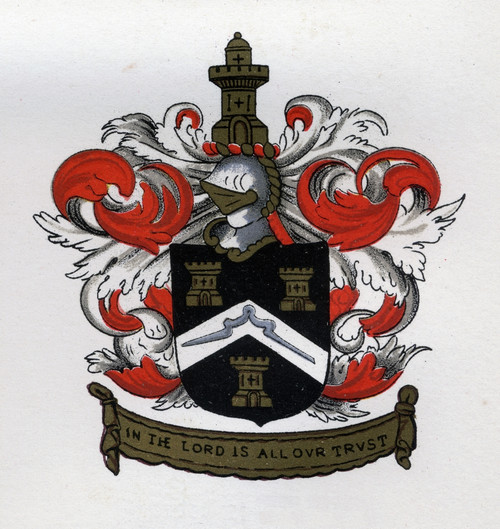 Masonic Arms Arms Of The Free Masons From The Gateshead Charter 1671 Engraving From The Book The History Of Freemasonry Volume Ii Published By Thomas C. Jack London 1883 PosterPrint - Item # VARDPI1861697