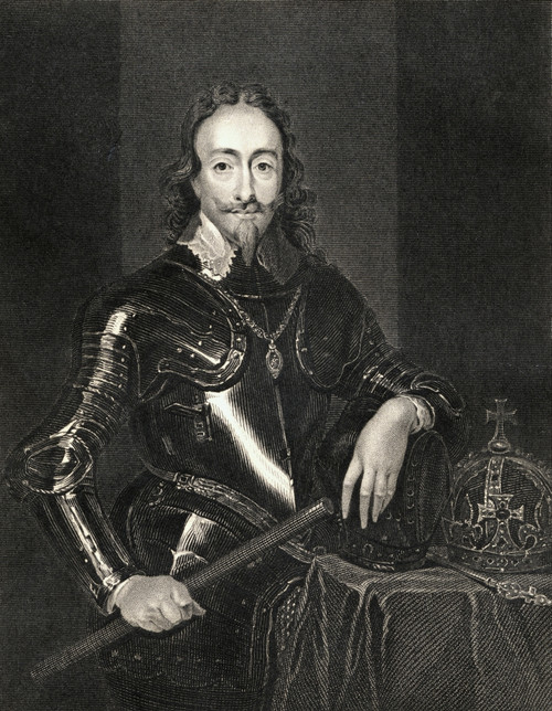 Charles I, 1600-1649. King Of England, Scotland Wales And Ireland. From The Book _Lodge?S British Portraits? Published London 1823. PosterPrint - Item # VARDPI1858516