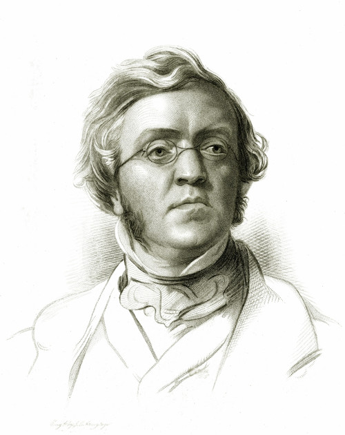 William Makepeace Thackeray, 1811-1863. English Novelist. From A Drawing By Samuel Lawrence. PosterPrint - Item # VARDPI1859548