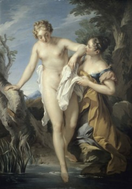 Bather and her Attendant     Musee des Beaux Arts  Tours  France Poster Print - Item # VARSAL11582014