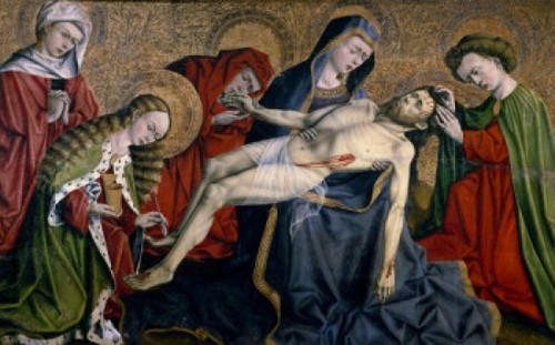 The Pieta   School of Provence   Circa 1450   France   Paris   Musee de Cluny Poster Print - Item # VARSAL11582260