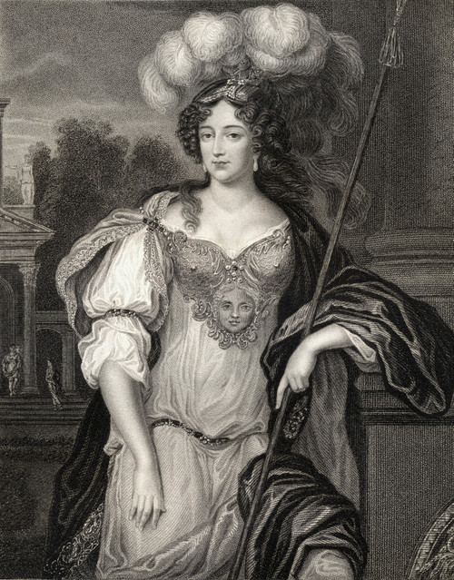 Frances Teresa Stuart Duchess Of Richmond And Lennox, Byname La Belle Stuart, Also Spelled Stewart, 1647-1702. A Favourite Mistress Of Charles Ii From The Book _Lodge?S British Portraits? Published London 1823. PosterPrint - Item # VARDPI1858555