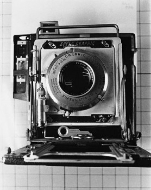 Close-up of a camera Poster Print