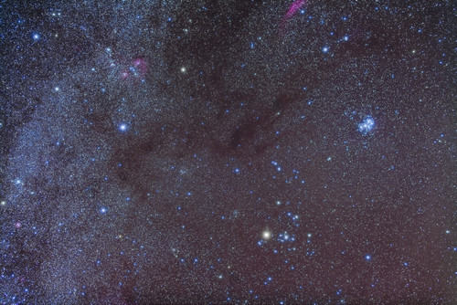 The Taurus region showing dark lanes of nebulosity Poster Print - Item # VARPSTADY200177S