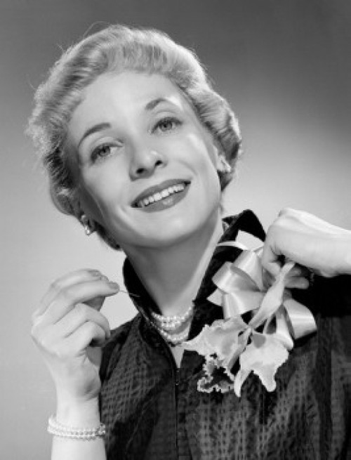 Studio portrait of mid adult woman Poster Print - Item # VARSAL255417485