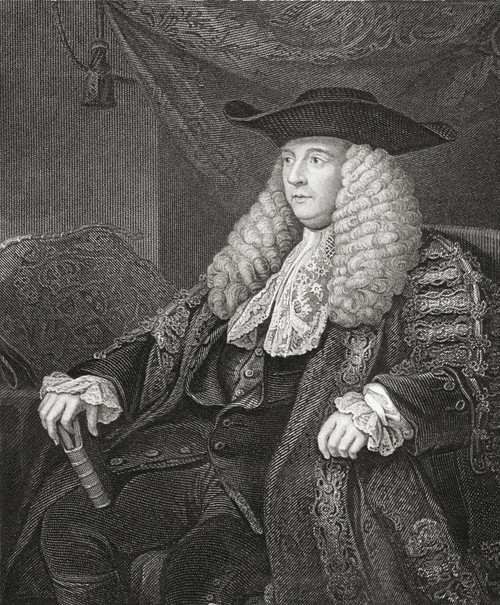 Charles Pratt, 1St Earl Camden, C. 1714 To 1794. English Lawyer, Judge And Whig Politician. Drawn By H. Warren. From History Of Ireland, Published C.1854. PosterPrint - Item # VARDPI1958478