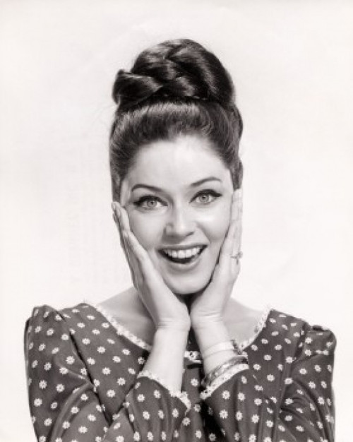 Portrait of young woman smiling Poster Print - Item # VARSAL2555829