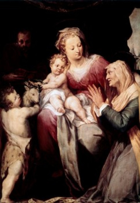 The Holy Family   Rosso Fiorentino  Poster Print - Item # VARSAL900104194