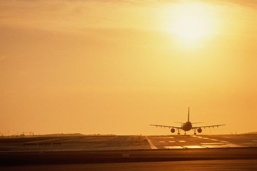 Airplane on runway Poster Print - Item # VARPPI81638