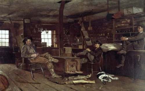 Country Store  1872  Winslow Homer   Oil on board  Smithsonian Institution  Washington  D.C.  USA Poster Print - Item # VARSAL260224