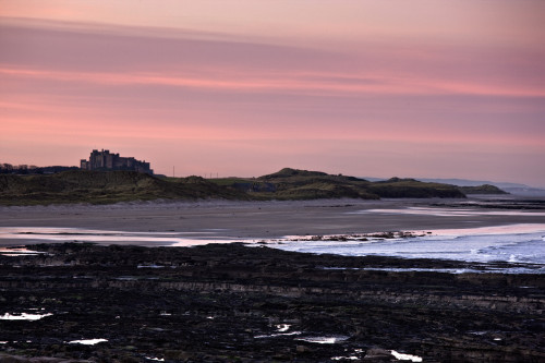 Seashore At Sunset, Northumberland, England PosterPrint - Item # VARDPI1843885