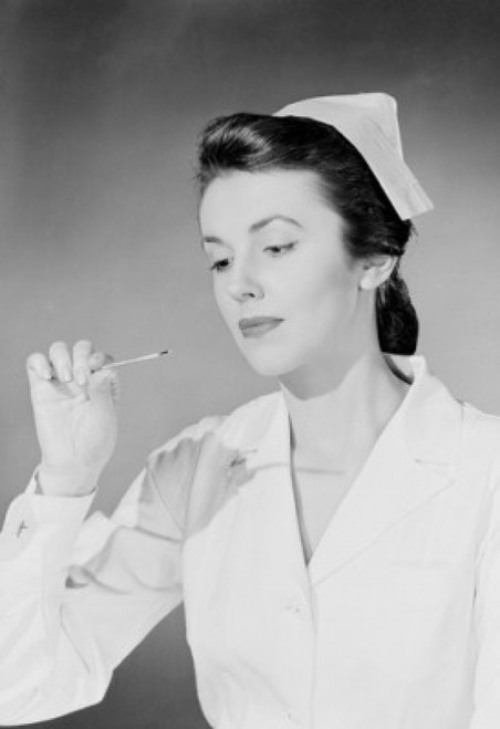 Female nurse portrait Poster Print - Item # VARSAL255418902 Female nurse portrait Poster Print - Item # VARSAL255418902