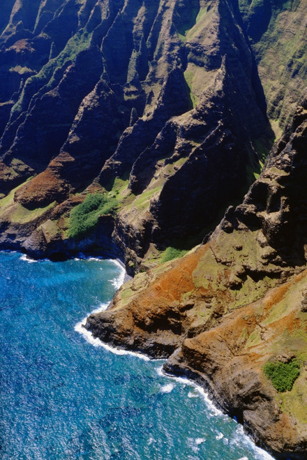 Hawaii, Kauai, Aerial View Of Napali Coastline. PosterPrint - Item # VARDPI1995350 Hawaii, Kauai, Aerial View Of Napali Coastline. PosterPrint - Item # VARDPI1995350