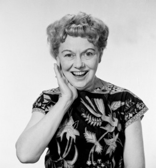 Portrait of happy mature woman looking at camera  studio shot Poster Print - Item # VARSAL255417799
