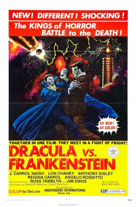 Dracula Vs. Frankenstein Movie Poster Print (27 x 40) - Item # MOVCB82701