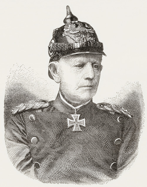 Helmuth Karl Bernhard Graf Von Moltke, 1800 -1891. German Field Marshal. From Nuestro Siglo, Published 1883. PosterPrint - Item # VARDPI2334057