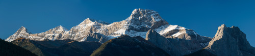 Low angle view of mountains, Mount Lougheed, Kananaskis Country, Alberta, Canada Poster Print - Item # VARPPI166931