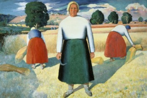 Female Farmers  Kazimir Malevich  Russian State Museum  St. Petersburg  Russia Poster Print - Item # VARSAL261395