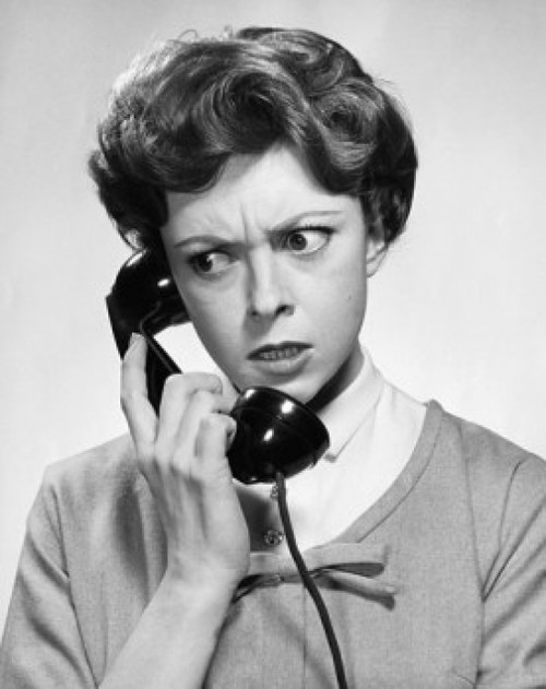 Close-up of a young woman talking on the telephone Poster Print - Item # VARSAL25519025B