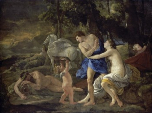Cephalus & Aurora  Nicolas Poussin  National Gallery  London Poster Print - Item # VARSAL900837