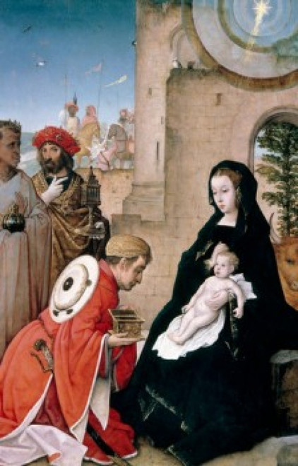 Adoration of the Magi by Juan de Flandes    USA  Washington  D.C.  National Gallery of Art Poster Print - Item # VARSAL900647