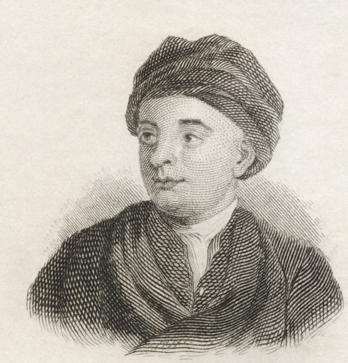 John Gay, 1685 To 1732. English Poet And Dramatist. From Crabb's Historical Dictionary Published 1825. PosterPrint - Item # VARDPI1905788