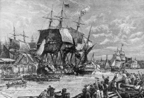 Boston Tea Party-December 16  1773 Poster Print - Item # VARSAL995258