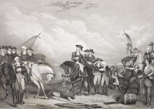 The Battle Of Trenton 1776.From The Book Gallery Of Historical Portraits Published C.1880. PosterPrint - Item # VARDPI1856169