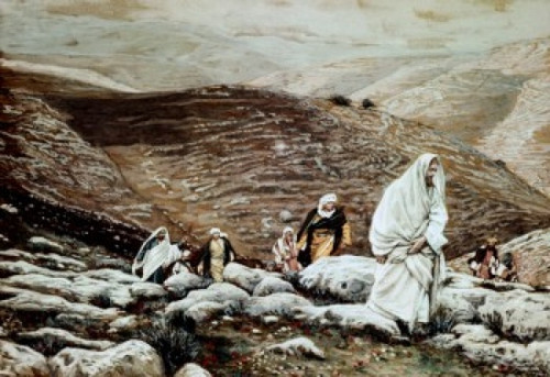 Jesus Goes Up to Jerusalem  James Tissot Poster Print - Item # VARSAL9999963