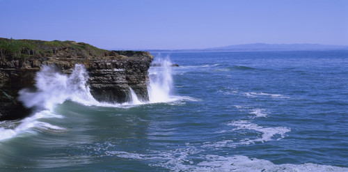 Waves breaking at coast, California, USA Poster Print - Item # VARPPI83754