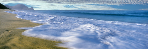 Waves breaking on the beach, Playa La Cachora, Todos Santos, Baja California Sur, Mexico Poster Print - Item # VARPPI168336